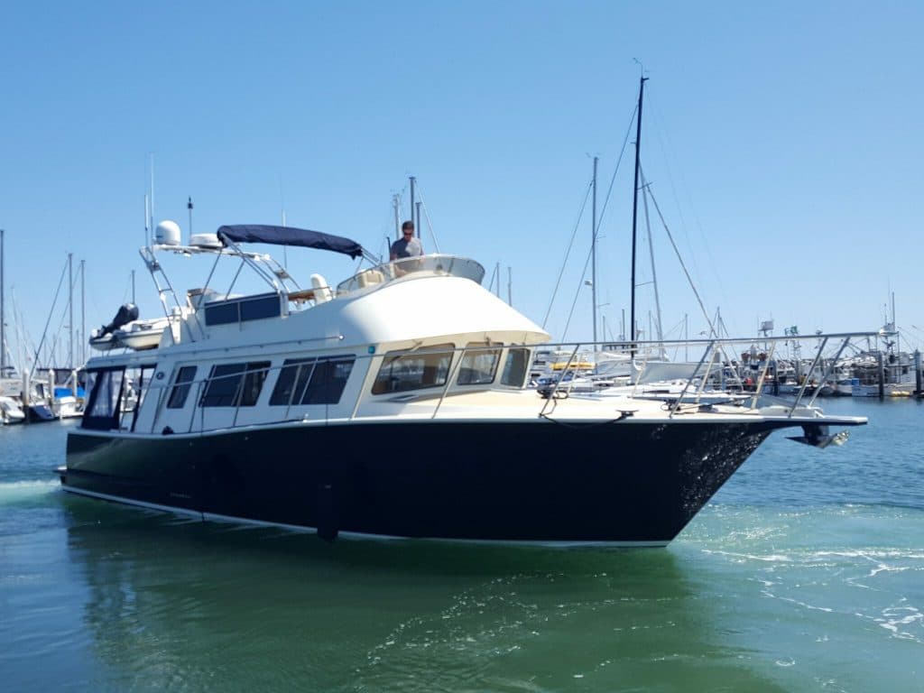 Rob Stoll — Santa Barbara slip for Mary Lynn, Coastal Craft 45